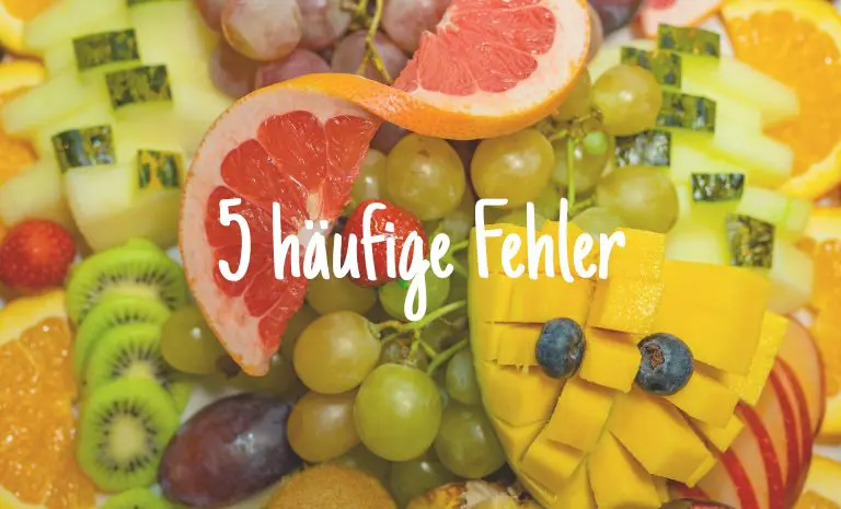 Obstsalat als Symbol für Fruktosemalabsorption - 5 häufige Fehler