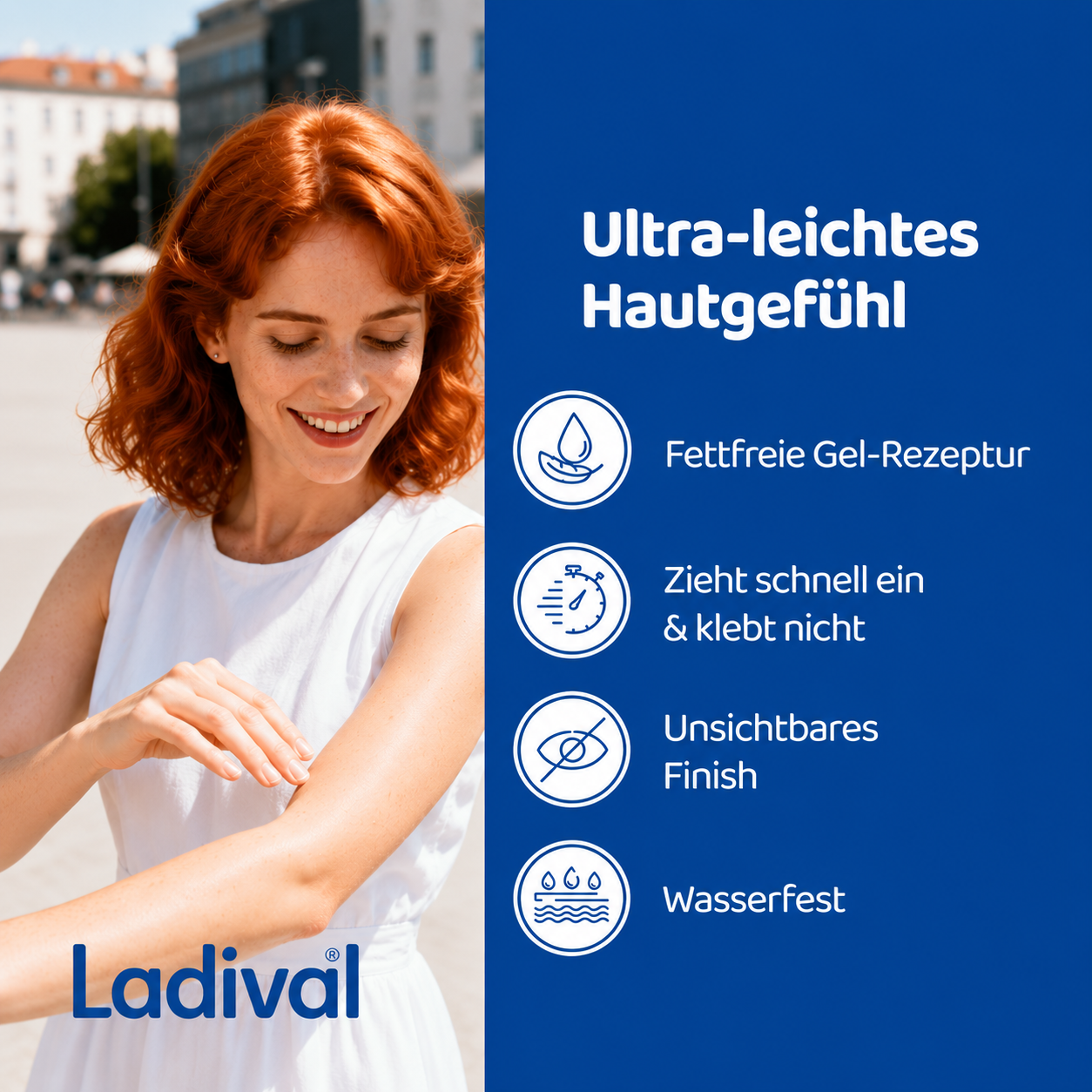 Ultra-leichtes Hautgefühl