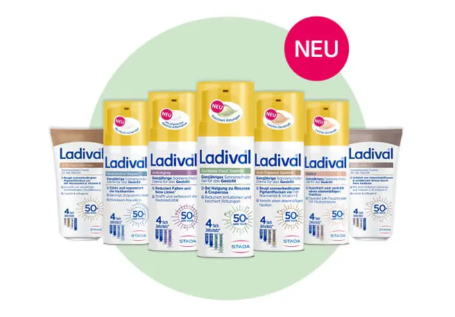 Ladival-Produkte für das Gesicht