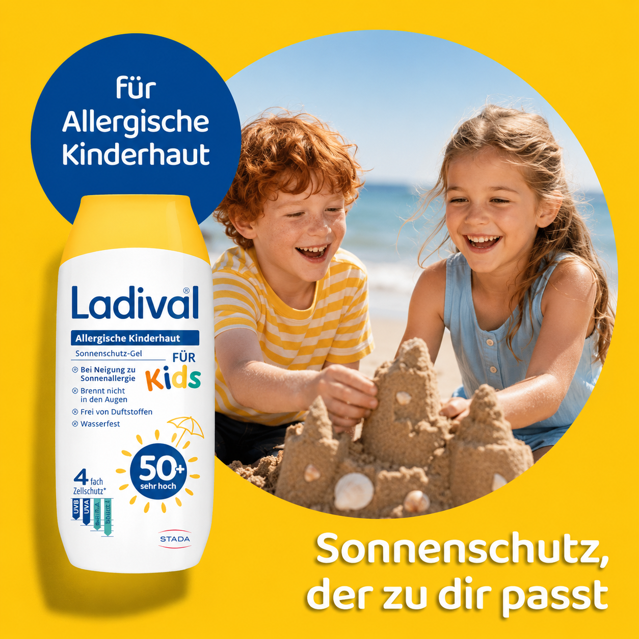 Sonnenschutz für allergische Kinderhaut