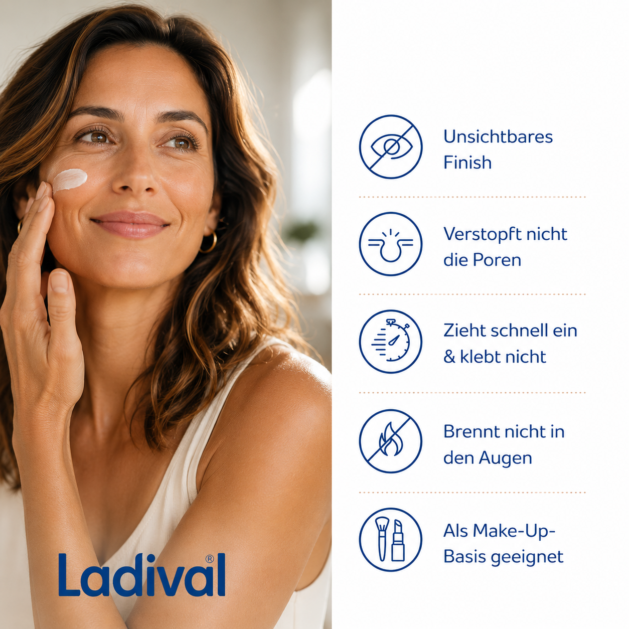 Als Make-up-Basis geeignet