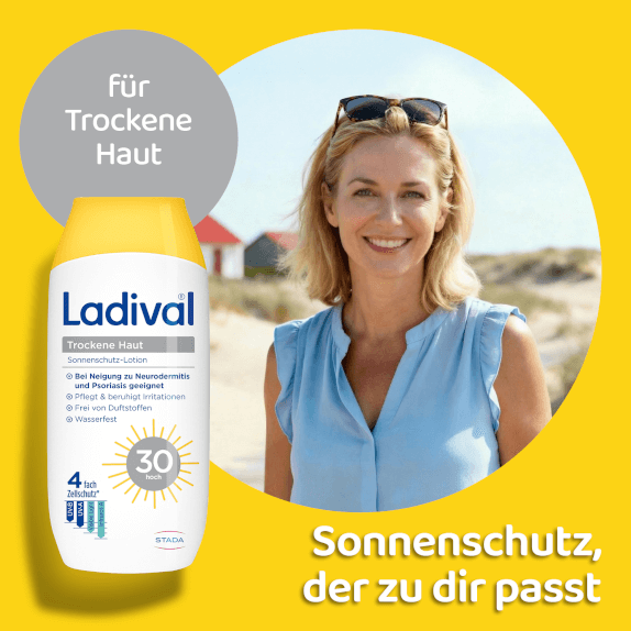 Ladival Sonnenschutz für trockene Haut