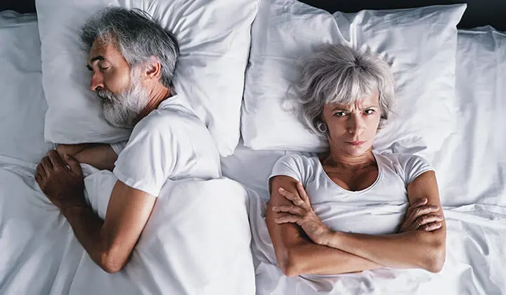 Schlafstörungen im Alter sind keine Seltenheit 