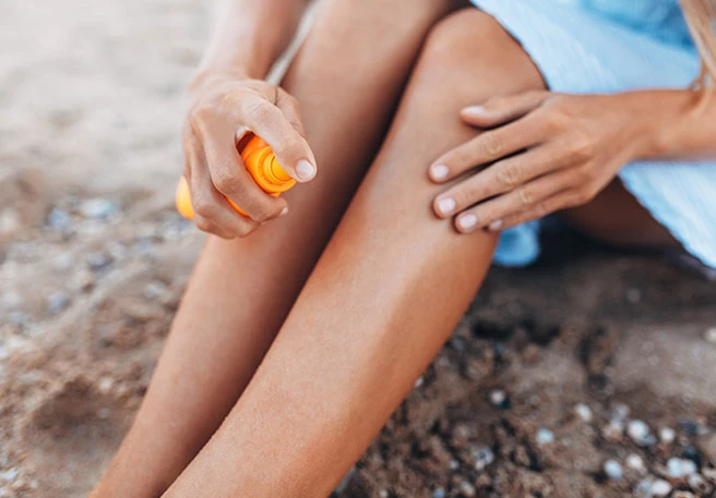 Sonnencreme oder Sonnenspray?