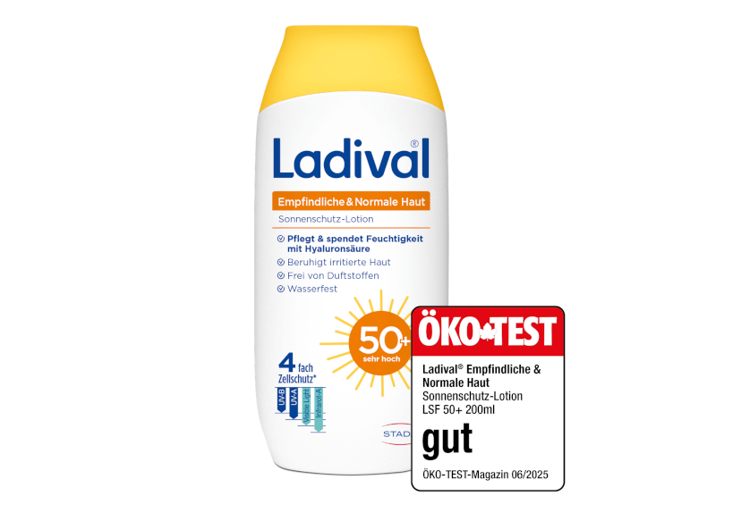 Ladival Empfindliche und Normale Haut Sonnenschutz-Lotion LSF 50+