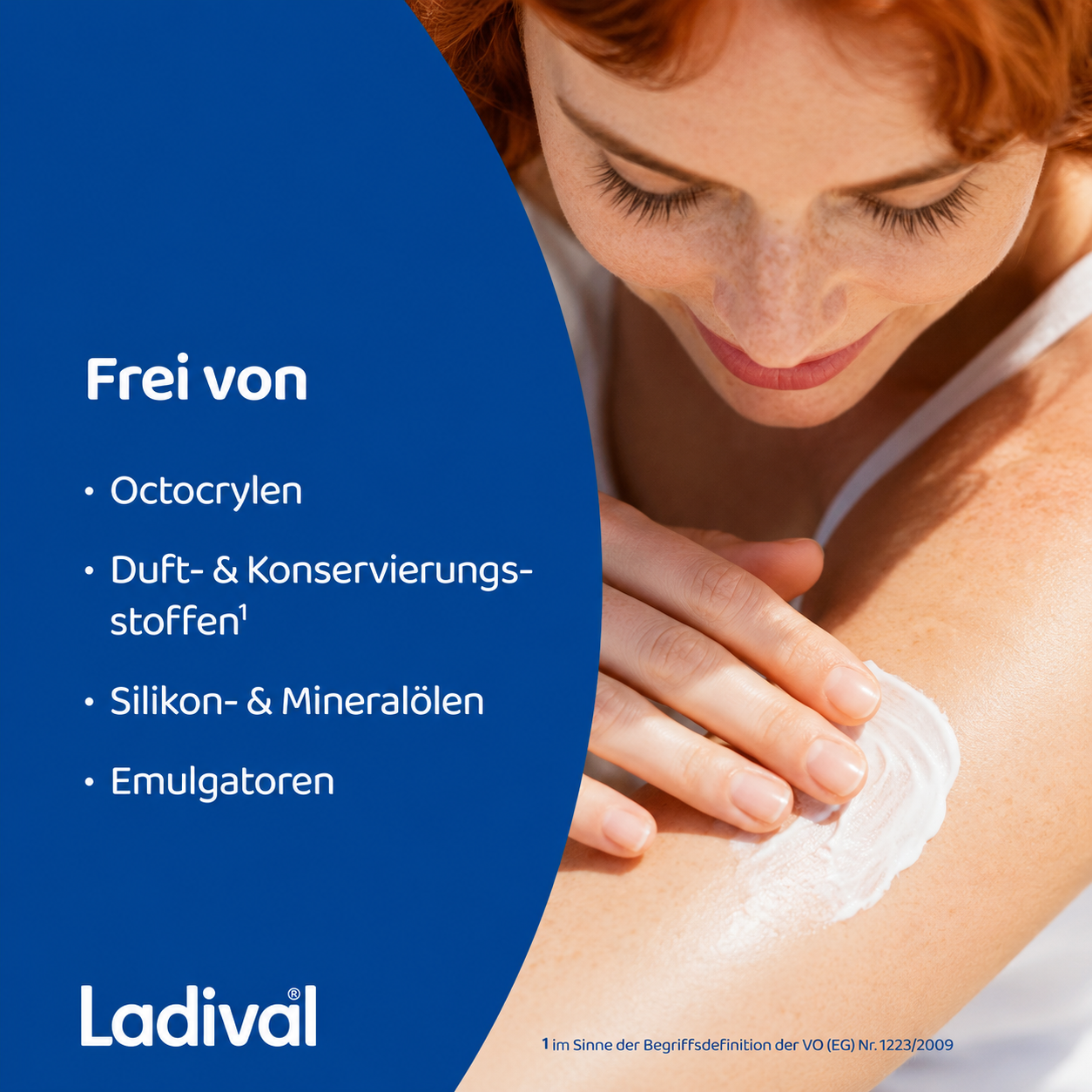 Frei von Octocrylen, Emulgatoren, Duft- und Konservierungsstoffen