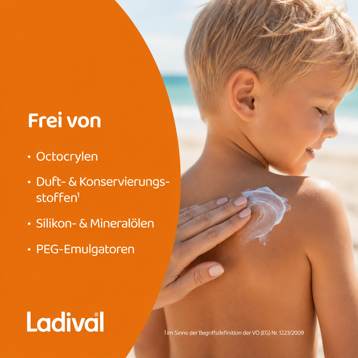 Frei von PEG-Emulgatoren, Duft- und Konservierungsstoffen