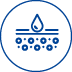 Icon für pflegend und feuchtigkeitsspendend mit Hyaluronsäure
