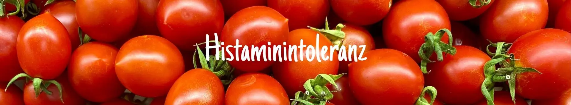 Viele Tomaten als Symbol für Histaminintoleranz