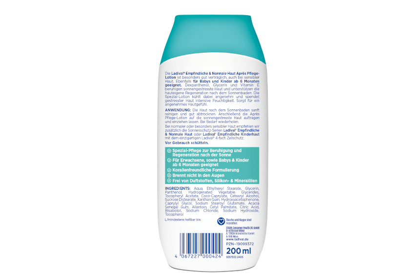 Ladival Empfindliche & Normale Haut Après Pflege-Lotion