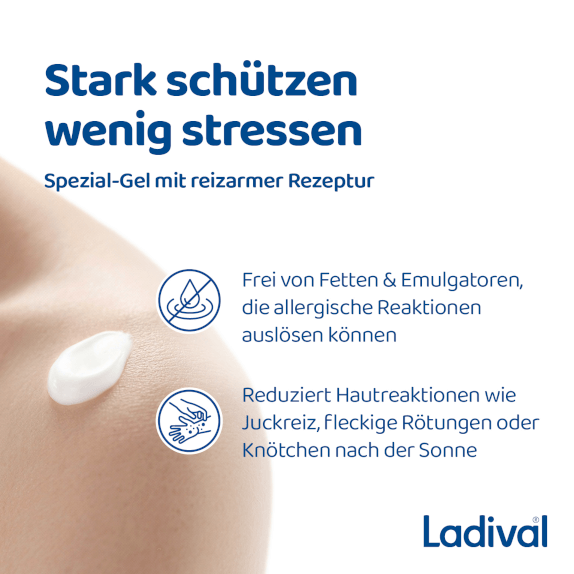 Spezial-Gel mit reizarmer Rezeptur