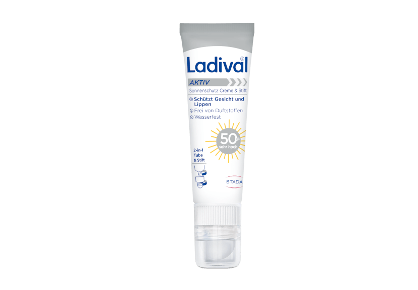 Ladival Aktiv Sonnenschutz Creme & Stift LSF 50+