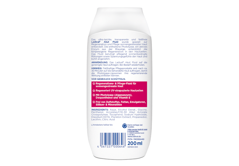 Ladival Sonnengestresste Haut Akut Fluid