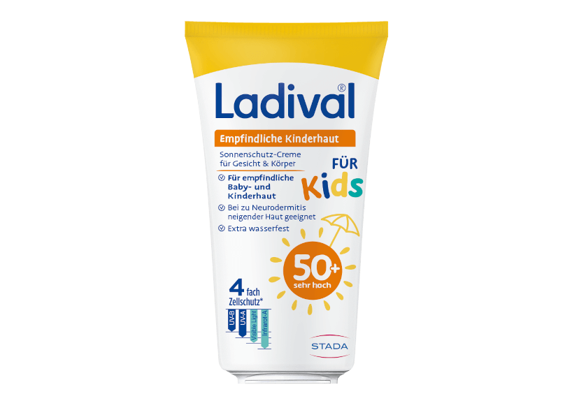 Ladival Empfindliche Kinderhaut Sonnenschutz-Creme Gesicht und Körper