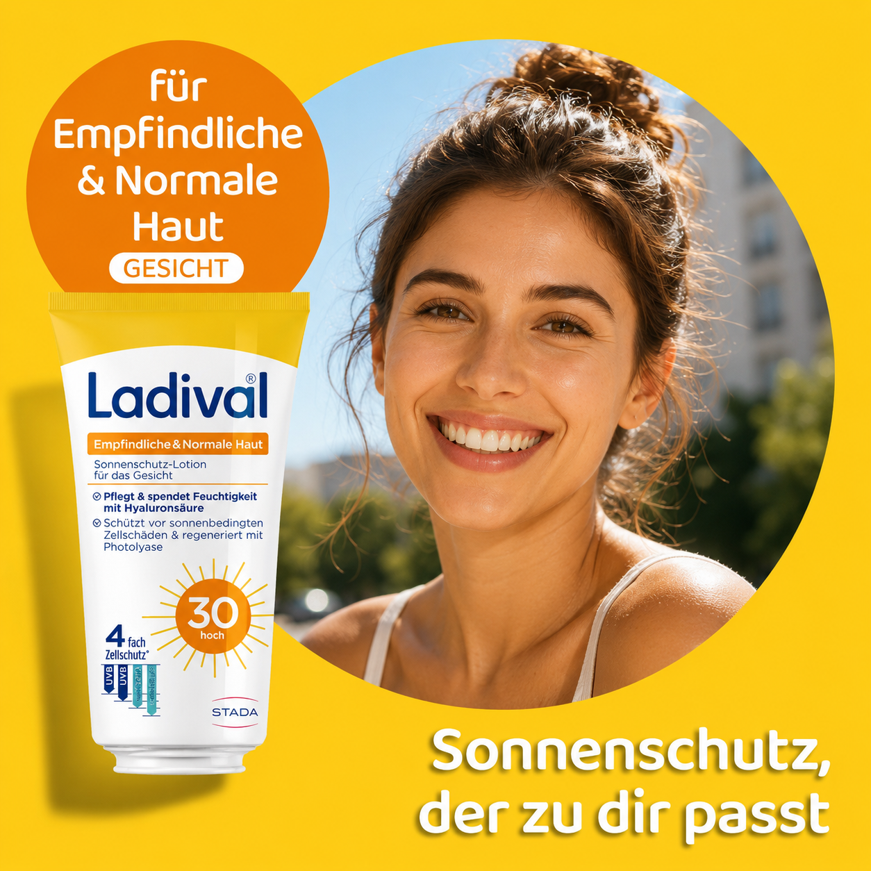 Sonnenschutz für empfindliche und normale Haut