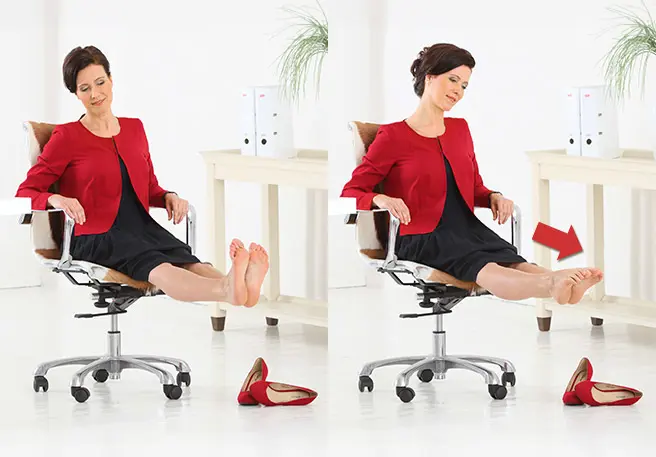 Venen trainieren mit Alltagsübung