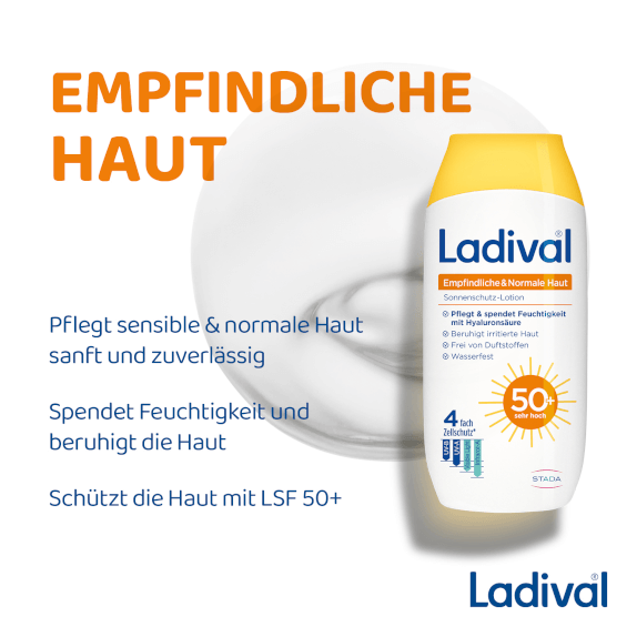 Pflegt sensible und normale Haut sanft und zuverlässig