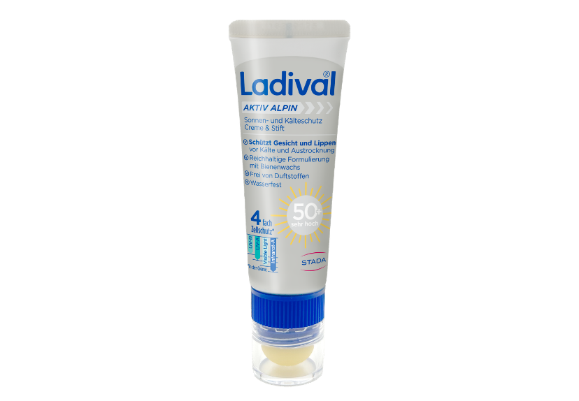 Ladival Aktiv Alpin Sonnen- und Kälteschutz Creme & Stift
