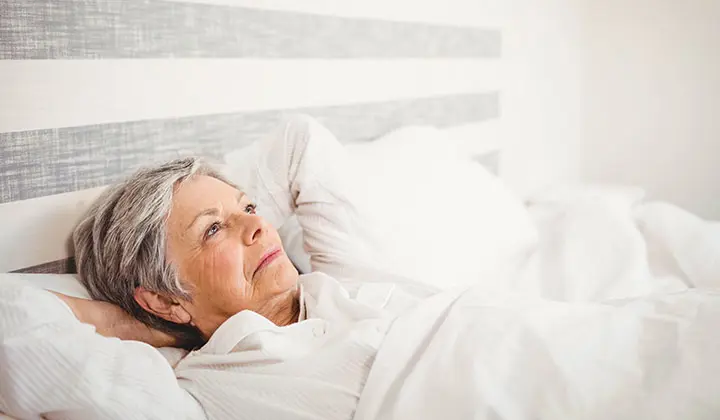 Frauen sind häufig betroffen von Schlafstörungen in den Wechseljahren 